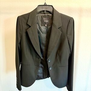 The Limited Charcoal Blazer Lightly Used